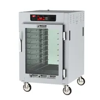 product of Metro C585-SFC-UPFC "1/2 Height" 2-Door Glass Heated Holding Cabinet, 2000W, 120V, Stainless Steel