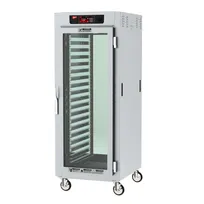 product of Metro C589-SFC-LPFC Full Height 2-Door Glass Heated Holding Cabinet, 35-Pan Capacity, Stainless Steel, 2000W, 120V