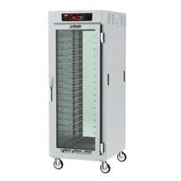 product of Metro C589-SFC-UPFC Full Height 2-Door Glass Heated Holding Cabinet, 2000W, 304 Stainless Steel