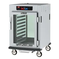 product of Metro C595-SFC-LPFC Half Height Pass-Thru Heated Holding & Proofing Cabinet, (2) Clear Doors