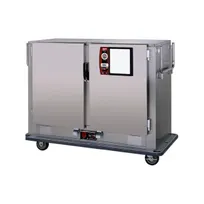 product of Metro MBQ-120D 2-Door Heated Banquet Cabinet, 49\"-54\" Steel, 120 Plate, 1650W, 6\" Casters