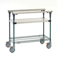 product of Metro MS1830-FSNK PrepMate® MultiStation w/ Solid Stainless Steel and MetroSeal 3 Wire Shelving