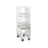product of Metro RD15N 18 Pan End Load Aluminum Sheet Pan / Tray Rack, Unassembled