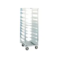 product of Metro RF78N 12 Pan End Load Aluminum Roll-In Refrigerator Pan Rack