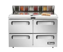 product of Migali C-PP93-D-HC 93" 3-Section Refrigerated Pizza Prep Table w/ 6 Drawers, 20 cu. ft.
