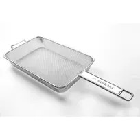 product of Mibrasa KM1625H4 Mesh Grill Basket, Single, 6-5/16" W x 9-13/16" D x 1-5/8" H, BBQ Accessory