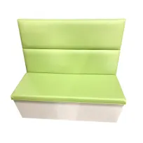product of MKLD 36-LAM-FR-S Single Booth, 48L x 36H, Upholstered Channel Back & Seat, Laminated Frame Finish