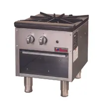 product of IKON ISP-18 18" Gas Stock Pot Range w/ (1) Three Ring Burner, Manual Controls, 80.000 BTU