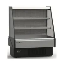 product of Hydra-Kool KGL-OF-50-R 50" Vertical Open Air Merchandiser in Silver & Black, Remote, 2 Shelves