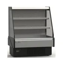 product of Hydra-Kool KGL-OF-60-R 60" Vertical Open Air Merchandiser in Silver & Black, Remote, 2 Shelves