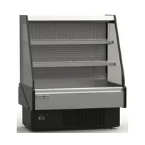 product of Hydra-Kool KGL-OF-60-S 60" Vertical Open Air Merchandiser in Silver & Black, Self-Contained, 2 Shelves