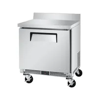 product of Turbo Air MWR-27S-N6 27" 1-Section Worktop Refrigerator w/ 1 Door, 3.28 cu. ft.