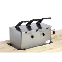 product of Nemco 10968 3‑Head Drop‑In Pump, 17‑1/2" W x 14" D x 12" H, 1.5‑gal (6 qt) Pouches, 2‑Setting