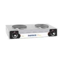 product of Nemco 6310-2 24 1/8" Electric Countertop Hotplate w/ (2) Solid Burners, Horizontal Design, Manual Controls, 2.0 kW, 120v