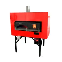 product of New York Brick Ovens 105 GW Inferno Series Wood/Gas Revolving Combo Oven, 42" Diameter