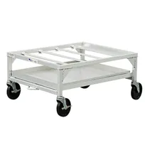 product of New Age 1187 Aluminum Chicken Dolly with Drip Pan, 24"W x 30-1/4"D, 500 lbs, NSF