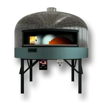 product of New York Brick Ovens 125 GW CUPOLA 49" Inferno Series Wood/Gas Revolving Combo Oven