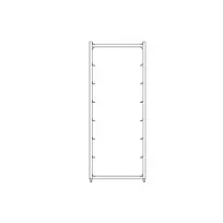 product of New Age 1315 8 Chill Baskets Stationary Aluminum Produce Crisping Rack