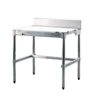 product of New Age 30PBS36KD Work Table, 36"W X 30"D, Aluminum Construction, 5/8" Poly Top
