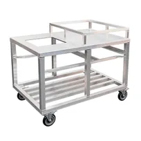 product of New Age 53757 Aluminum Scrap and Stack Bus Cart with (3) Levels