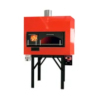 product of New York Brick Ovens 85 GW Inferno Series Wood/Gas Revolving Combo Oven, 33" Diameter
