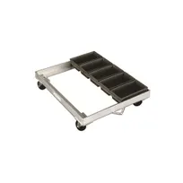 product of New Age 95219 Aluminum Universal Bread Pan Dolly, 26.75W x 29.125D, Silver, 800 lb Capacity