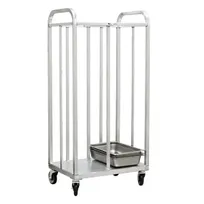 product of New Age 98195 64" High Steam Table Pan Dolly w/ 2 Bay and 1000 lb Capacity