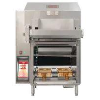 product of Nieco MV62-G Conveyor Broiler, Gas, Countertop Design, (1) 14' Broiling Belt