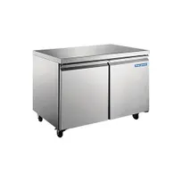 product of Norpole NP2F-48UC 47" 2-Section Undercounter Freezer w/ 2 Doors, 12 cu.ft.