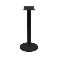 product of Oak Street B18DISC-CTR 18" Dia. Counter Height Table Disc Base, 3" Steel Column, Black Sandtex Finish