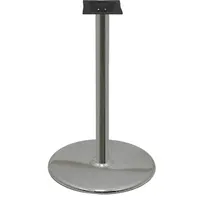 product of Oak Street B30DISC-CHR-BAR 30in dia Chrome Table Disc Base, Bar Height, 4in Column, Stamped Steel