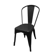 product of Oak Street OD-CM-0001-BLK Smokestack Stacking Dining Chair, Indoor/Outdoor