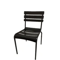 product of Oak Street OD-CM-330-BLK Stacking Dining Chair, Indoor/Outdoor