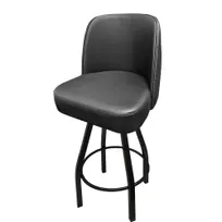 product of Oak Street SL8036 Swivel Bar Stool with Tufted Back and Upholstered Bucket Seat