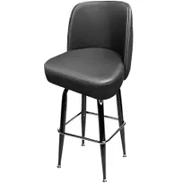 product of Oak Street SL8133 Swivel Bar Stool with Tufted Back and Upholstered Bucket Seat