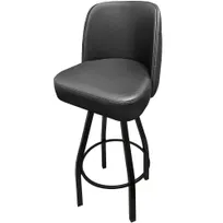 product of Oak Street SL8136 Swivel Bar Stool with Tufted Back and Upholstered Bucket Seat