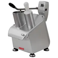 product of Omas EXPERT 205 Countertop Vegetable Cutter w/ (2) Feed Openings, 800 watts, 1 hp 
