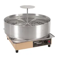 product of Omcan USA 13216 Countertop Pizza Shrink Wrapper, 10‑12″ Pizza Capacity, Pedestal, 14″ Heat Shroud, 120V 1150W