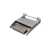 product of Omcan USA 24852 Single Roll Wrapping Machine, 6" x 15" Hot Plate, Aluminum/Steel 110V 750W, 6.5A NEMA 5-15P UL