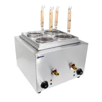 product of Omcan USA 43559 3.17 Gallon-12 Liter Countertop Electric Pasta Cooker, 2 Tanks, 240V, 2400W
