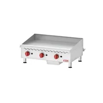 product of Omcan USA 43731 36" Countertop Manual Gas Griddle, 3/4" Steel Plate, 90.000 BTU