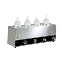 product of Omcan USA 44180 (Fw-Cn-1604) Quadruple Bottle Sauce Warmer, Countertop