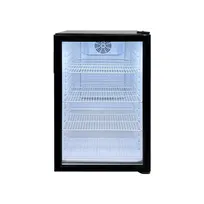 product of Omcan USA 44497 - 18" Swing Glass Door Refrigerator, 3.46 cu ft, Black, R600a, 110V, 32-50°F