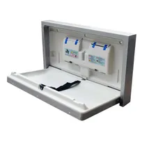 product of Omcan USA 44558 Baby Changing Station, Stainless Steel Cover, High-Density Polyethylene