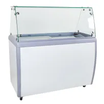 product of Omcan USA 44588 (FR-CN-0360-S) 50" Ice Cream Dipping Cabinet w/ Sneeze Guard