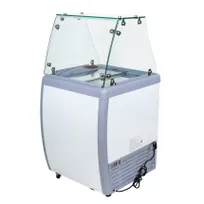 product of Omcan USA 44590 (FR-CN-0160-S) 26" Ice Cream Dipping Cabinet w/ Sneeze Guard