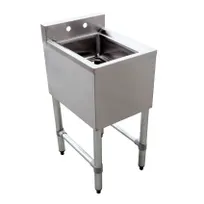 product of Omcan USA 44600 Underbar Sink Units, 1 Compartment without Drainboard
