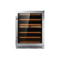 product of Omcan USA 45260 23" Glass Door Wine Refrigerator, Dual Temperature, 40 Bottles
