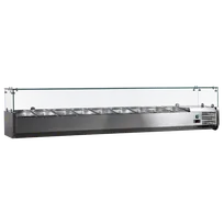 product of Omcan USA 46680 78" (Rs-Cn-0004-P) Refrigerated Topping Rail, 4 Pan Capacity