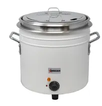 product of Omcan USA 46708 (Fw-Tw-5000-W) Retro Stock Pot Kettle, Electric, 11 Qt. Capacity